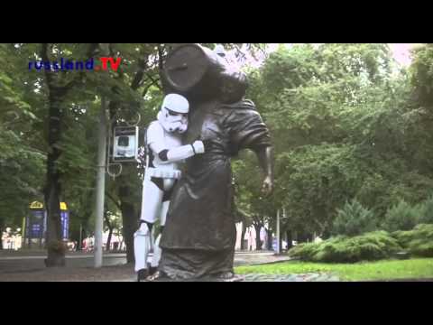 Ukraine: Darth Vader geschlagen [Video]