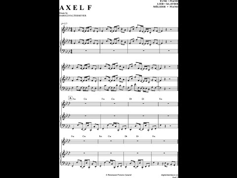 Noten bei notendownload - Axel F (Harold Faltermeyer)
