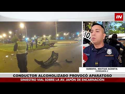 CHOQUE ENTRE CAMIONETAS DEJÓ IMPORTANTES DAÑOS EN ENCARNACIÓN