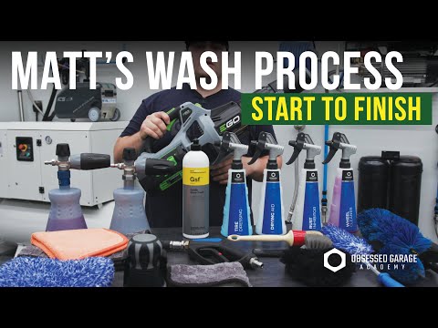 Matt's Wash Process: From Start to Finish