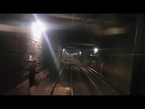 Przejazd linią średnicową dalekobieżną Warszawa Wschodnia - Warszawa Zachodnia z tyłu TLK Wit Stwosz