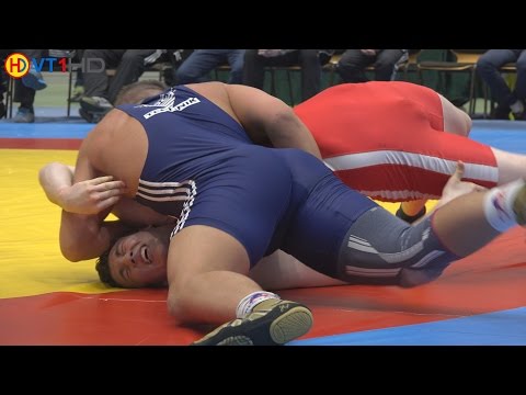 Ringen DM 2016 Junioren (Gr./Rö.) - 120kg 1/2 Finale