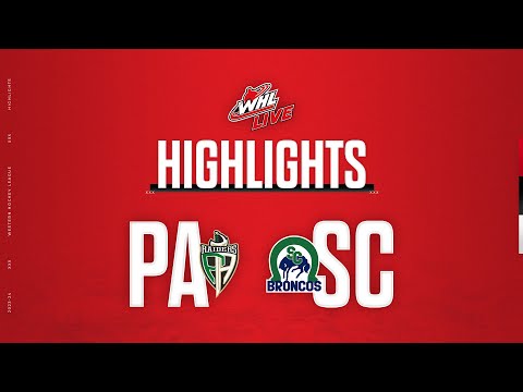 Prince Albert Raiders at Swift Current Broncos 10/25 | WHL Highlights 2023-24