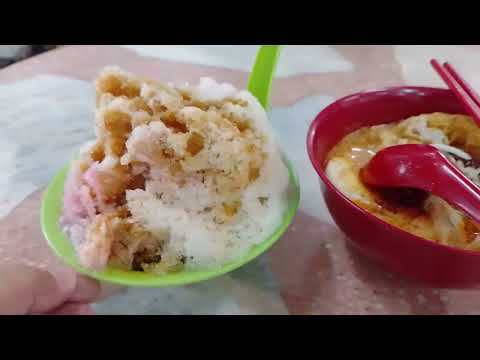 MEDAN SELERA TUN TUAH KG8 FOOD VIDEO MELAKA|MALACCA...MALACCA...NYONYA LAKSA & ICE KACANG ABC..