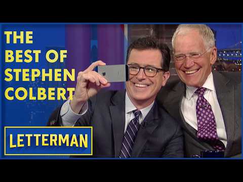 Stephen Colbert's Best Moments on Letterman | David Letterman