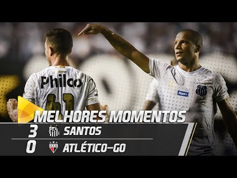 Santos 3 x 0 Atlético-GO | MELHORES MOMENTOS | Copa do Brasil (11/04/19)
