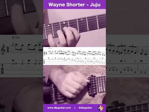 Wayne Shorter - Juju (lick for electric guitar) [FREE DOWNLOAD]