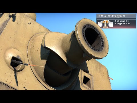 Sturmtiger 380mm Mortar vs PLANE