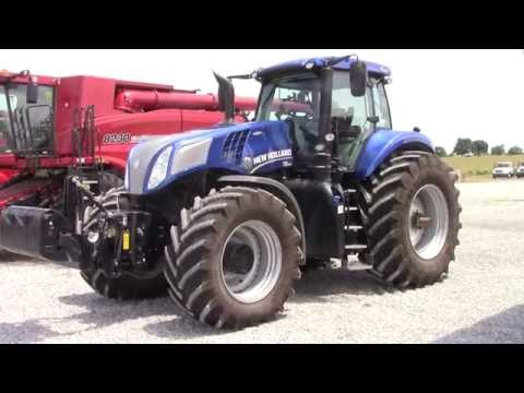 New Holland T8.410 Genesis Blue Power Edtion Tractor