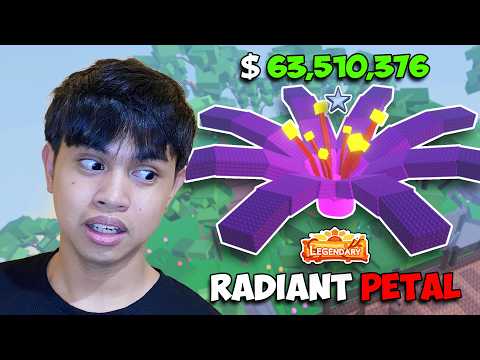 I Made The BIGGEST RADIANT PETAL in GARDEN HORIZONS