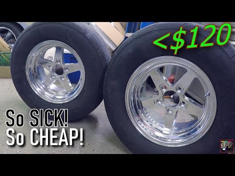 Best Budget Drag Wheels in the World? Turbo LS Blue Ghost Gets New Shoes | Jegs/Vision Sport Star II