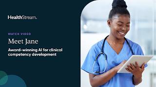 Meet Jane: Award-winning Al for clinical competency development