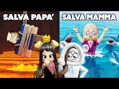 Devi scegliere chi salvare su roblox.