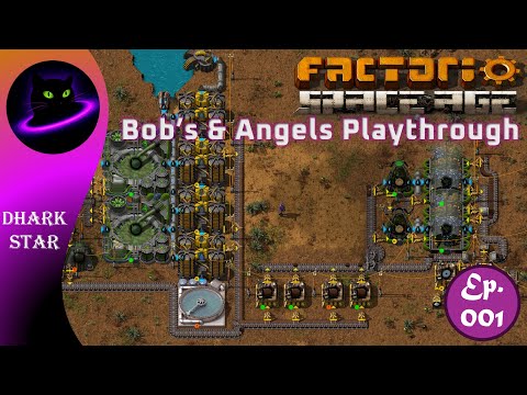 Factorio - Bob's and Angel's Playthrough - Episode 001 - The Beginning