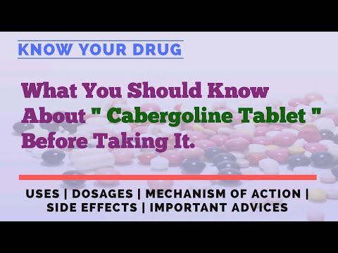 Cabergoline DOSTIHEAL 0.5 TABLET