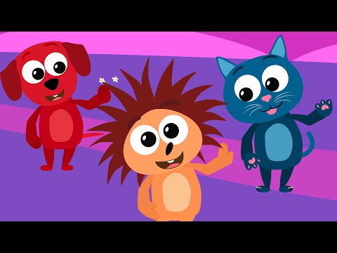 Şimdi Mutluysan Alkışla, El Salla ve Zıpla | Kirpi Piki | Çizgi Film | Çocuk Şarkıları