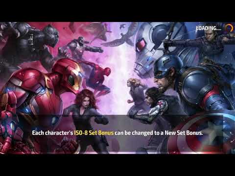 Marvel Future Fight: World Boss Ultimate: Ebony Maw Stage 19 (58 Second Clear)