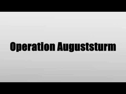 Operation Auguststurm