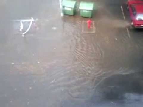 Tatabánya esőzés 2012.05.22