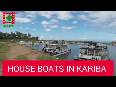 Houseboats at Kariba, Zimbabwe
