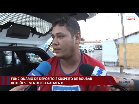 FuncionaÌrio de depoÌsito eÌ suspeito de roubar botijoÌƒes e vender ilegalmente 01 10 2021
