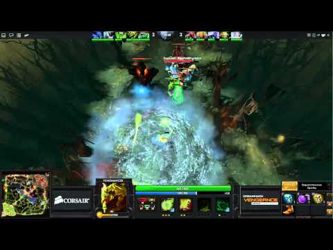 Dreamhack Winter 2011 - DotA 2 Finals - Fnatic vs Wild Honey Badgers - Game 3