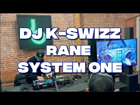 DJ K-Swizz On The Rane System One DJ Controller (Live Performance)