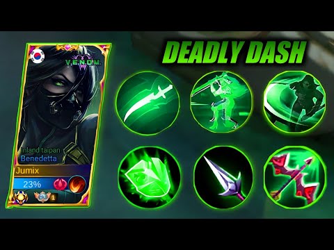 WTF BENEDETTA MOST VENOMOUS BUILD FOR UPCOMING SEASON 27 | NO CUT GAMEPLAY| MUST TRY! | MLBB