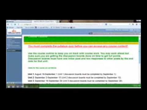 eCollege Basics for Colby Community College