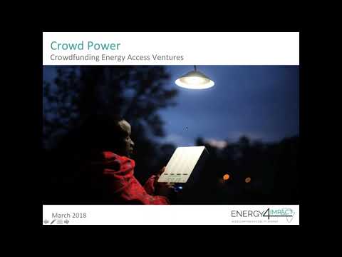 , title : 'Webinar: Crowd Power - Crowdfunding Energy Access Ventures'