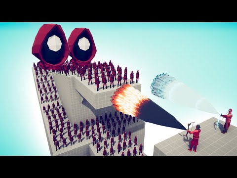 100x SQUID GAME STAFF + GIANTS vs 2x EVERY GOD - TABS | Totally Accurate Battle Simulator