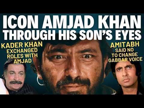 Amjad Khan Son Exclusive | Feroz Khan Drum | Anupam Kher Slap | Sholay 74 Retake | Javed Akhtar Snub