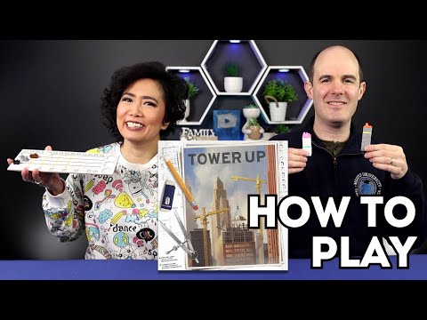 Tower Up - How to Play. Complete, Clear, Concise Board Game Tutorial