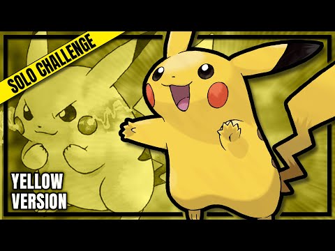 Pikachu Only - Pokemon Yellow - The worst starter ever...