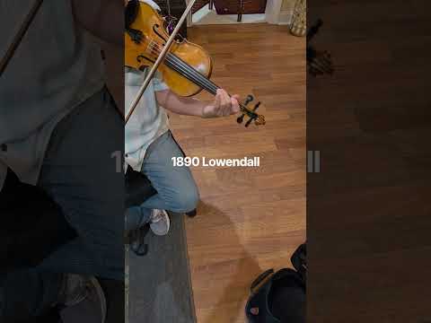Ca. 1890 Lowendall Violin Deep, Powerful Sound imagen 10