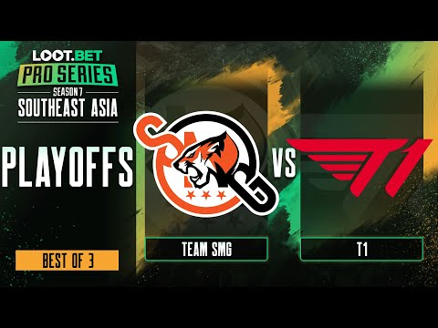 Team SMG vs T1 Game 2 - Pro Series 7 SEA: Losers' Round 3 w/ Ares & Black^
