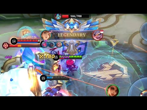 Guinevere Rank Match Gameplay Mobile Legend 14K 9A
