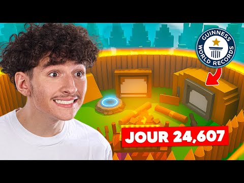 I Built the BEST Base to Break the WORLD RECORD on 99 Nights!