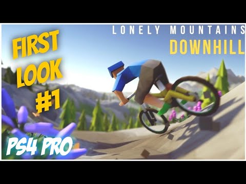 HatCHeTHaZ Plays: Lonely Mountains: Downhill - PS4 Pro [FIRST LOOK - Part 1]
