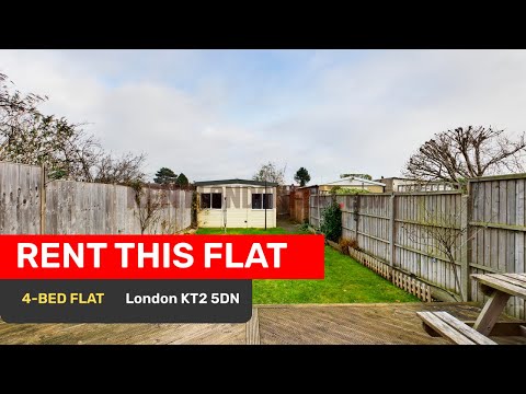Rent this unique 4 Bed House in London KT2 5DN | RentLondonFlat.com