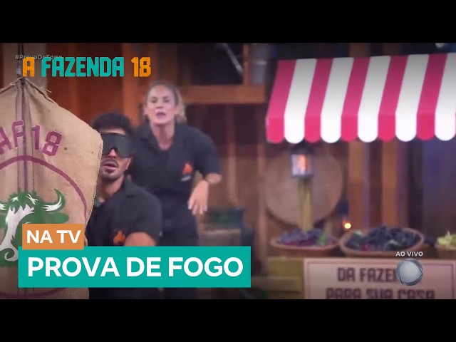 Deu sopa! Maíra disputa a Prova de Fogo | A Fazenda 18