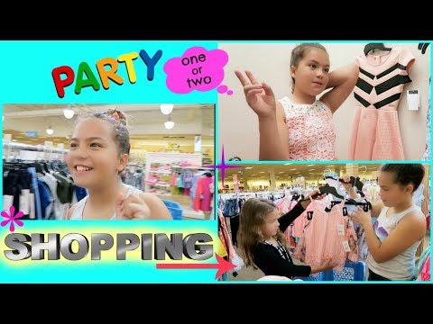 SHOPPING FOR A PARTY " VLOG & HAUL " Alisson&Emily Video
