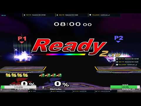 S@X 386 - PikachuvA (Marth, Fox) vs Mattchu (Falco) - Pool 4 WR2