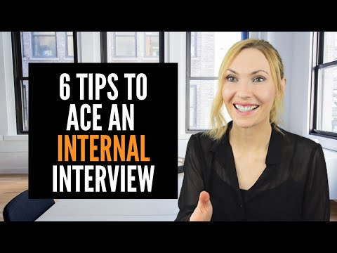 Interviewing at the company you already work for? How to ACE the Internal Interview Questions