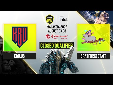 Dota2 - KBU.US vs 5RATFORCESTAFF - Game 1 - ESL One Malaysia 2022 NA: Closed Qualifier