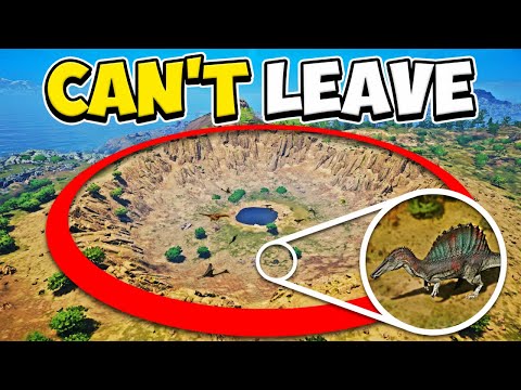 Path of Titans But I Can't Leave The Circle!!