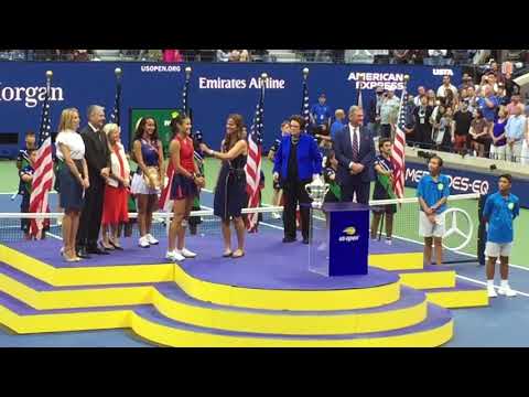 US Open 2021: Women’s Final, Emma speech
