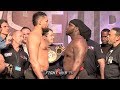 IM THE JUGGERNAUT! JOE JOYCE ECLIPSES BERMANE STIVERNE IN SIZE DURING FACE OFF WEIGH IN!