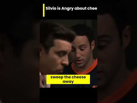 Silvio is angry about cheese - The Sopranos #shorts #mafia #crime