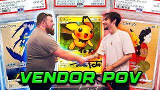 WE BOUGHT ONE OF THE RAREST POKEMON CARDS? (Vendor POV)